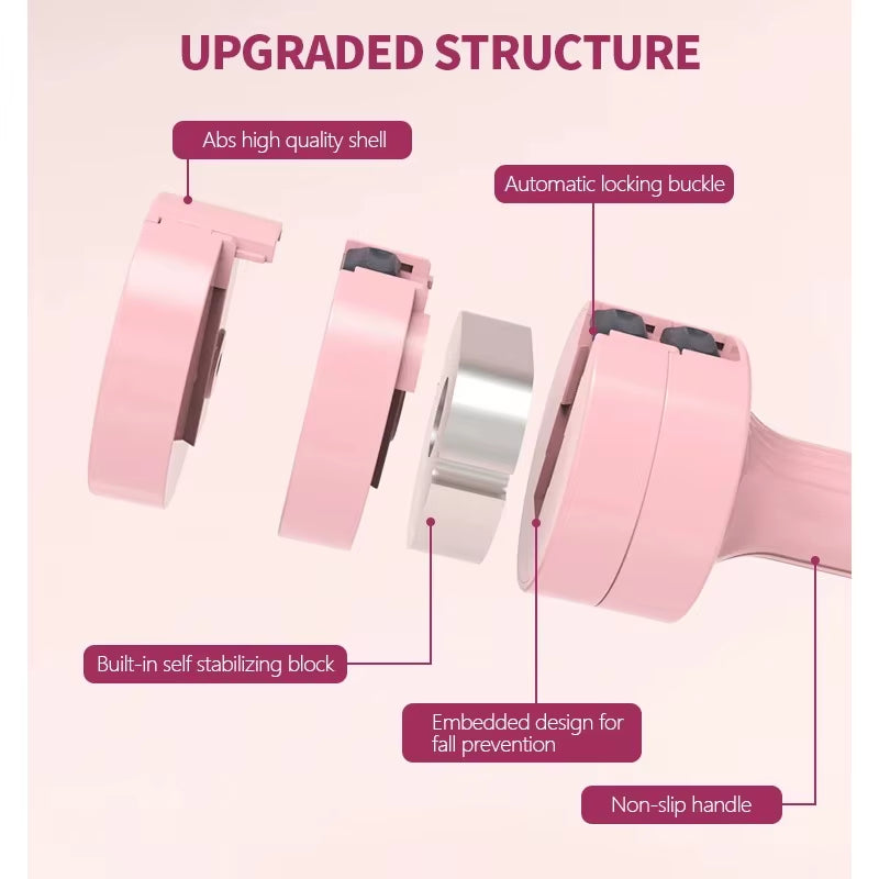 Adjustable Dumbbells Set 1 Pair 4-11Lb (2-5Lb Each) Free Weights Weight Set of 2 for Women Fast Adjust Dumbbell Arms Exercise