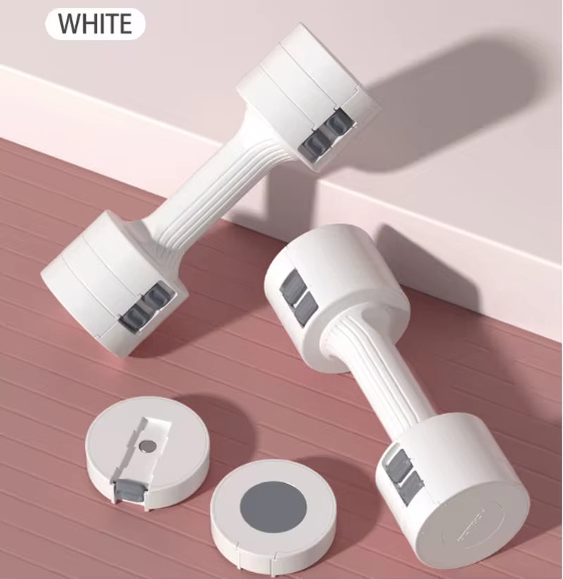 Adjustable Dumbbells Set 1 Pair 4-11Lb (2-5Lb Each) Free Weights Weight Set of 2 for Women Fast Adjust Dumbbell Arms Exercise