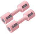 Adjustable Dumbbells Set 1 Pair 4-11Lb (2-5Lb Each) Free Weights Weight Set of 2 for Women Fast Adjust Dumbbell Arms Exercise
