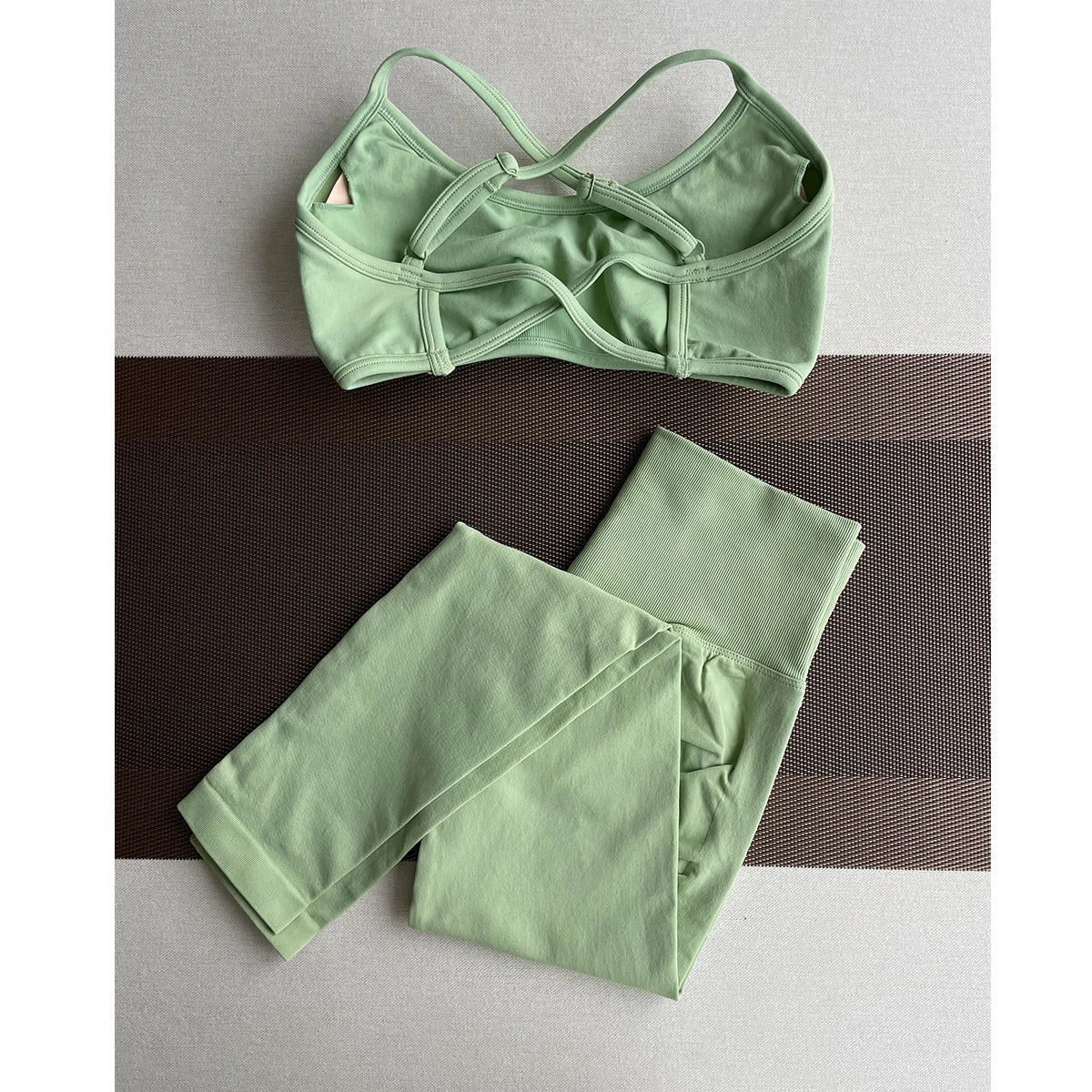 ES LIFESTYLE Women's High Waist Yoga Leggings Seamless High Stretchy Butt Lifting Breathable Sports Pants for Women Gym Leggings