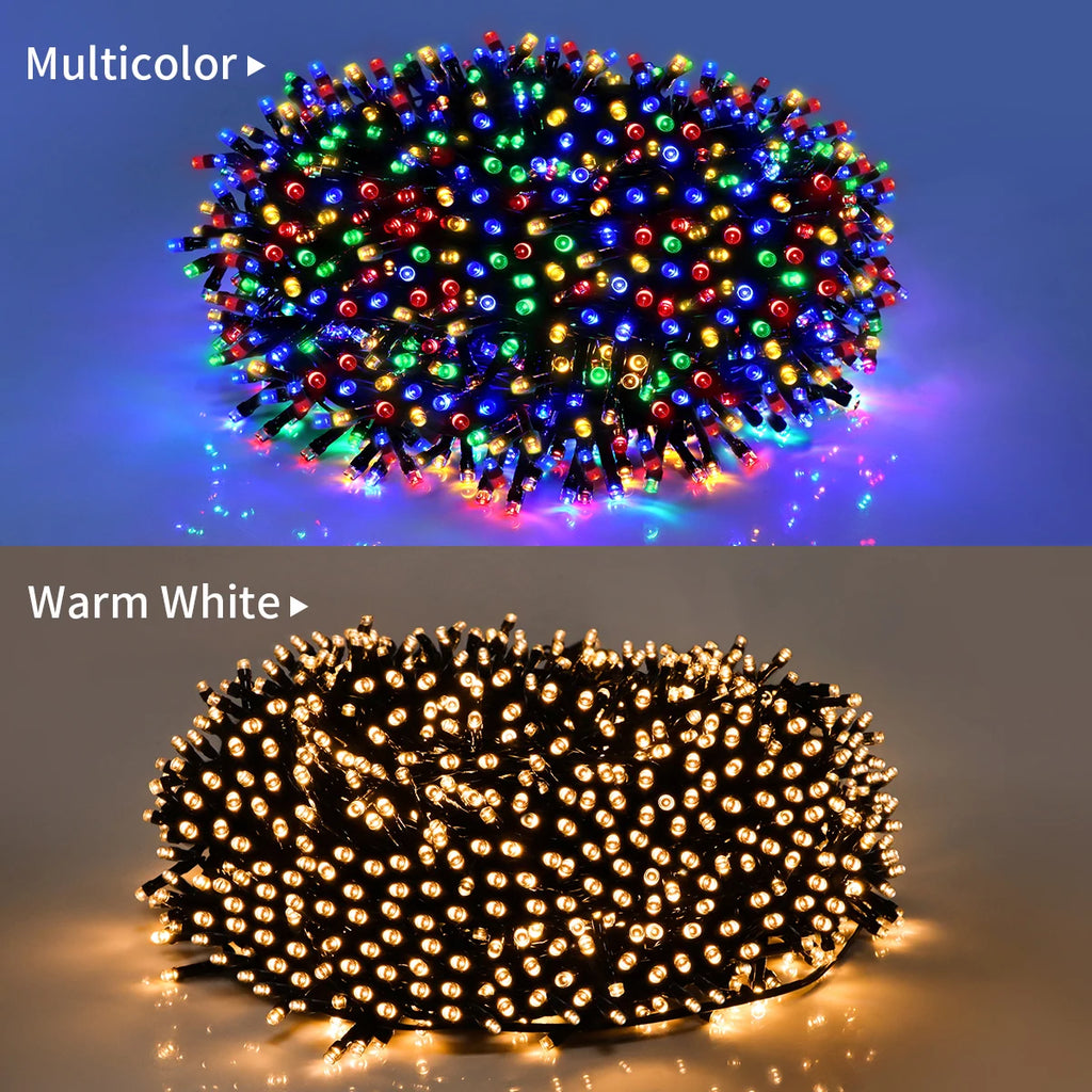 ✨ ES Holiday StarString™ – Ultra-Bright 24V Waterproof LED String Lights (IP65)