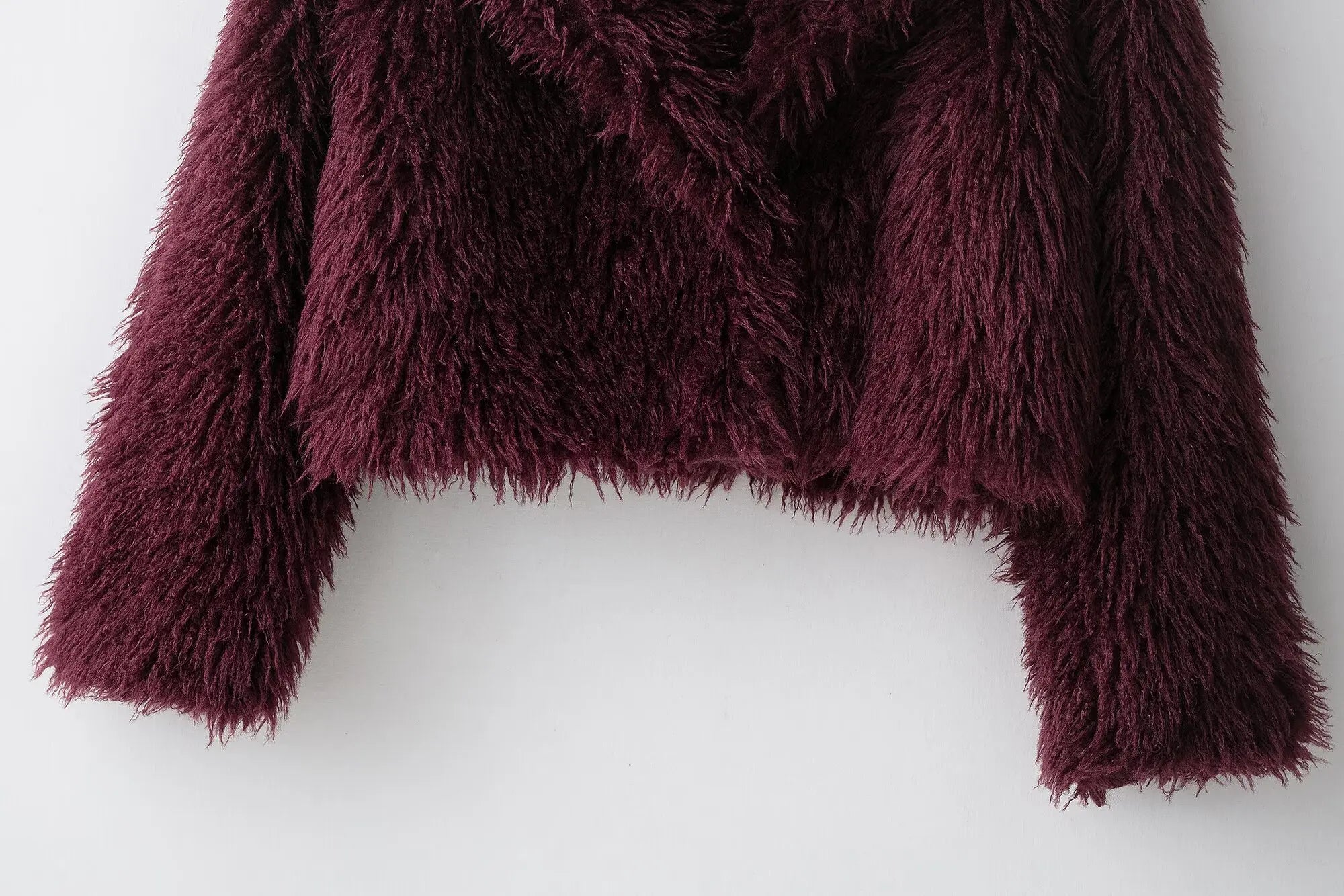 Women Elegant Faux Fur Coat Warm Fluffy Loose Long Sleeve Lapel Jacket Autumn Winter Fashion High Street Lady Outerwear