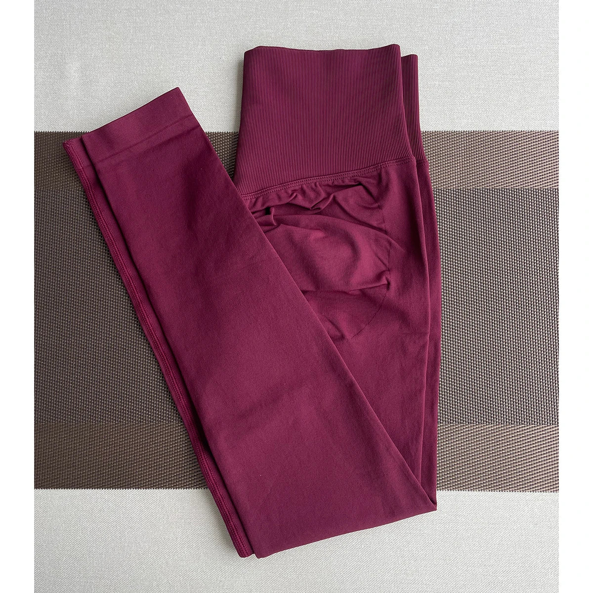 ES LIFESTYLE Women's High Waist Yoga Leggings Seamless High Stretchy Butt Lifting Breathable Sports Pants for Women Gym Leggings