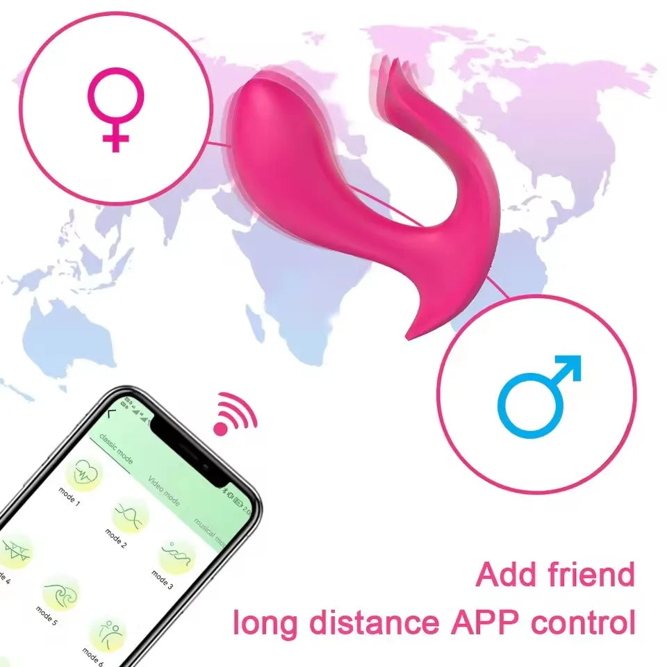 App controled couples wellness massager