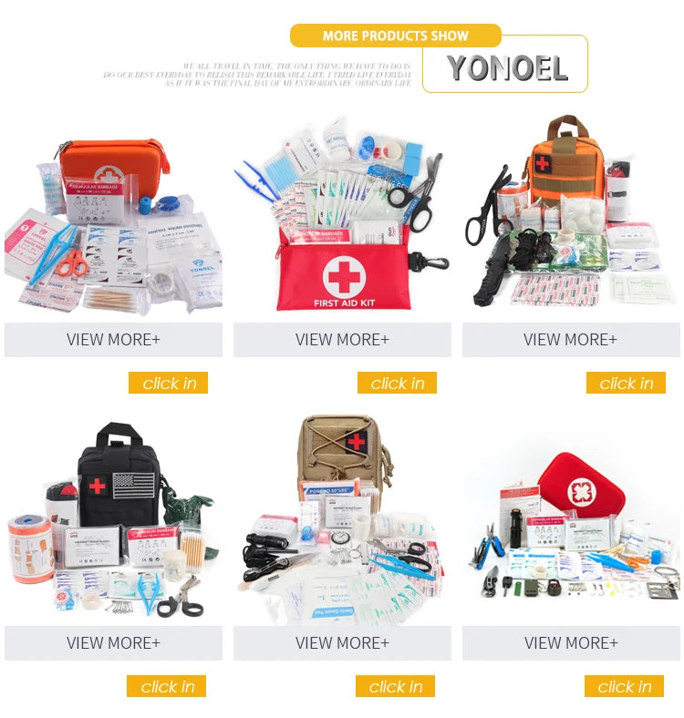 ES Outdoor Camping Survival Backpack First Aid Kit Hiking Travelling Complete backpack for 2 People 72 hours