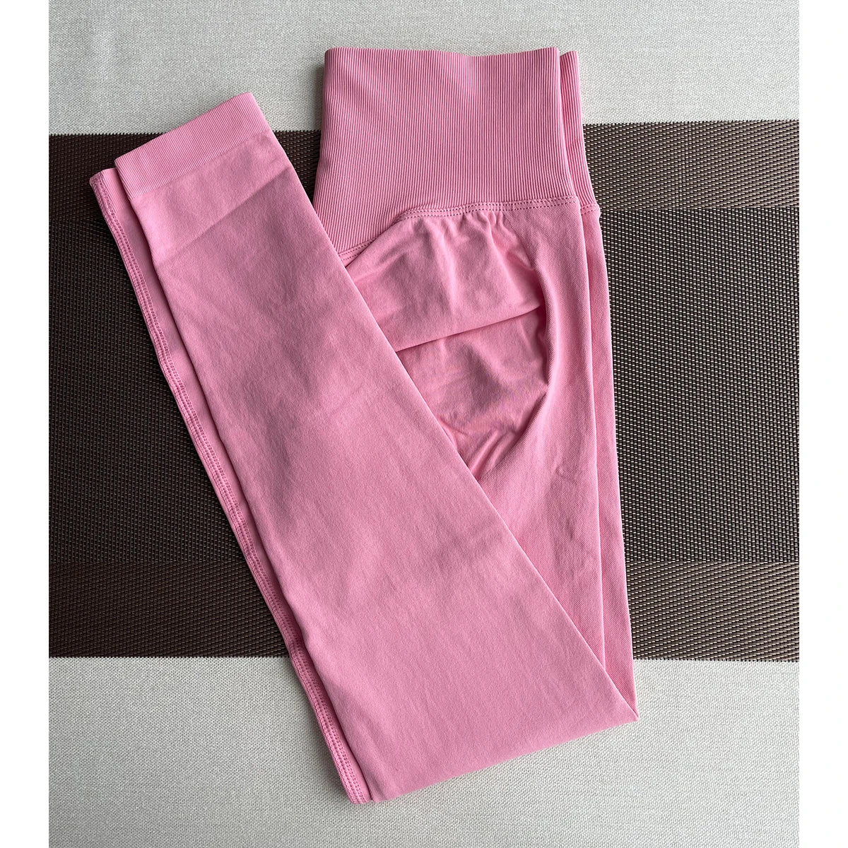 ES LIFESTYLE Women's High Waist Yoga Leggings Seamless High Stretchy Butt Lifting Breathable Sports Pants for Women Gym Leggings