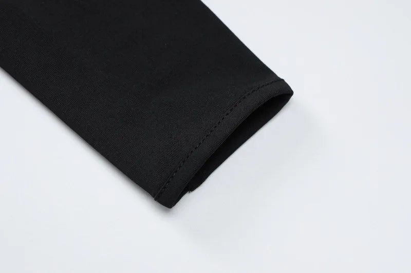 Sexy Mesh Bodysuit Black Y2K Transparent Body Turtleneck Patchwork Red Bodice Coquette Bodys Summer Evening Festival Nightclub