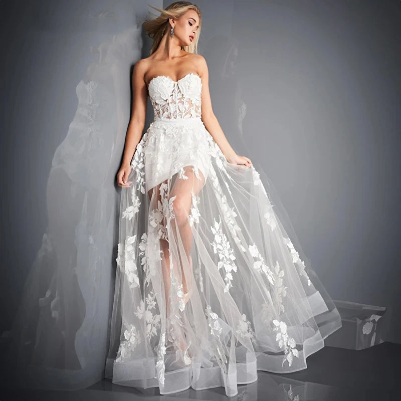 Orchid Couture Gown tulle Applique Elegant PROM Party Dress Cocktail Lady Custom Evening dress вечернее платье 2025