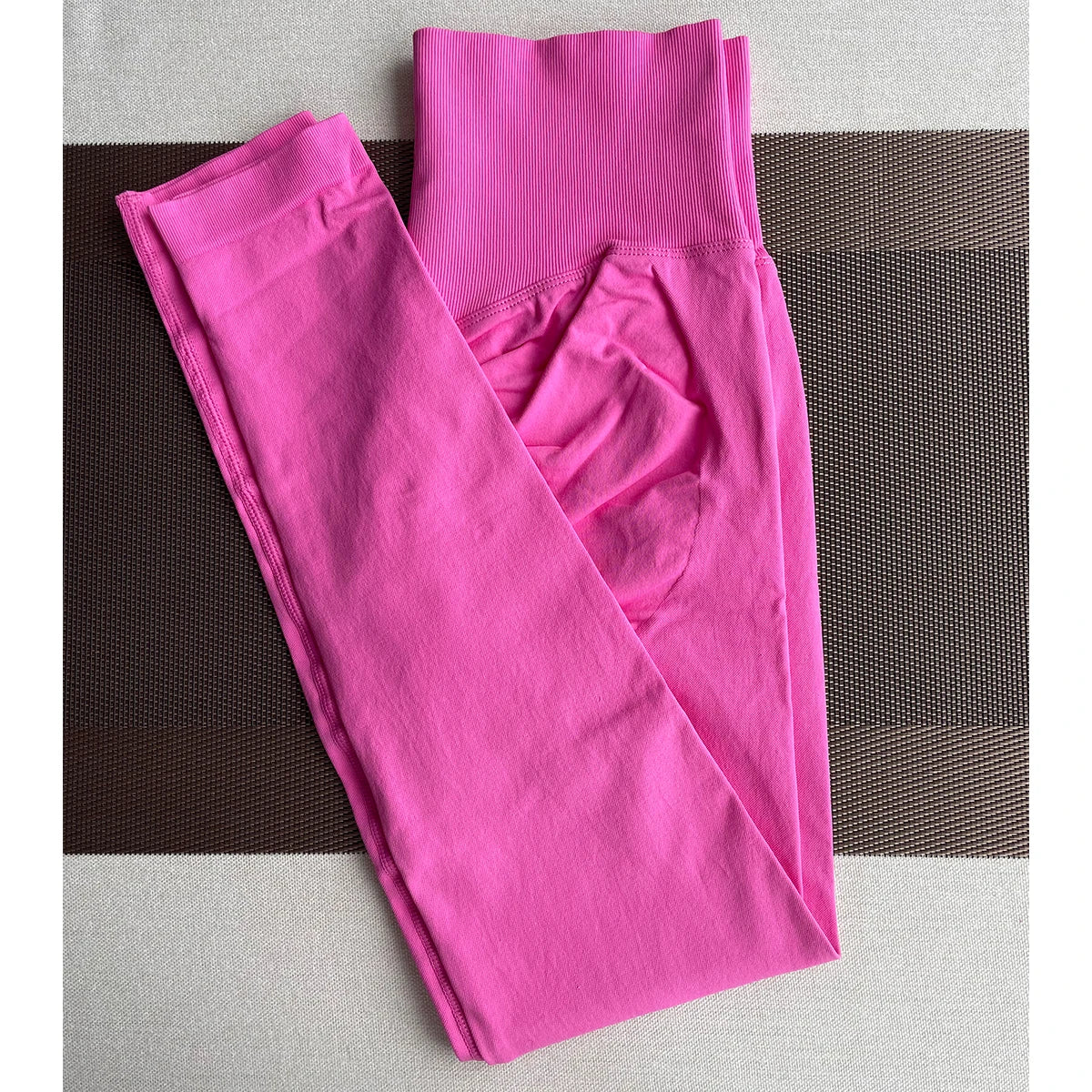 ES LIFESTYLE Women's High Waist Yoga Leggings Seamless High Stretchy Butt Lifting Breathable Sports Pants for Women Gym Leggings