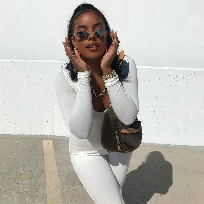 ES LIFESTYLE Knit Slim-Fit Jumpsuit – High Street Autumn Winter | ES Lifestyle