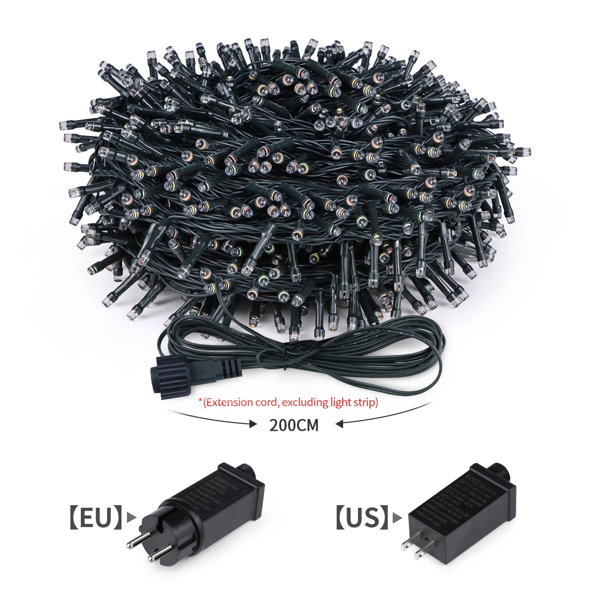 ✨ ES Holiday StarString™ – Ultra-Bright 24V Waterproof LED String Lights (IP65)