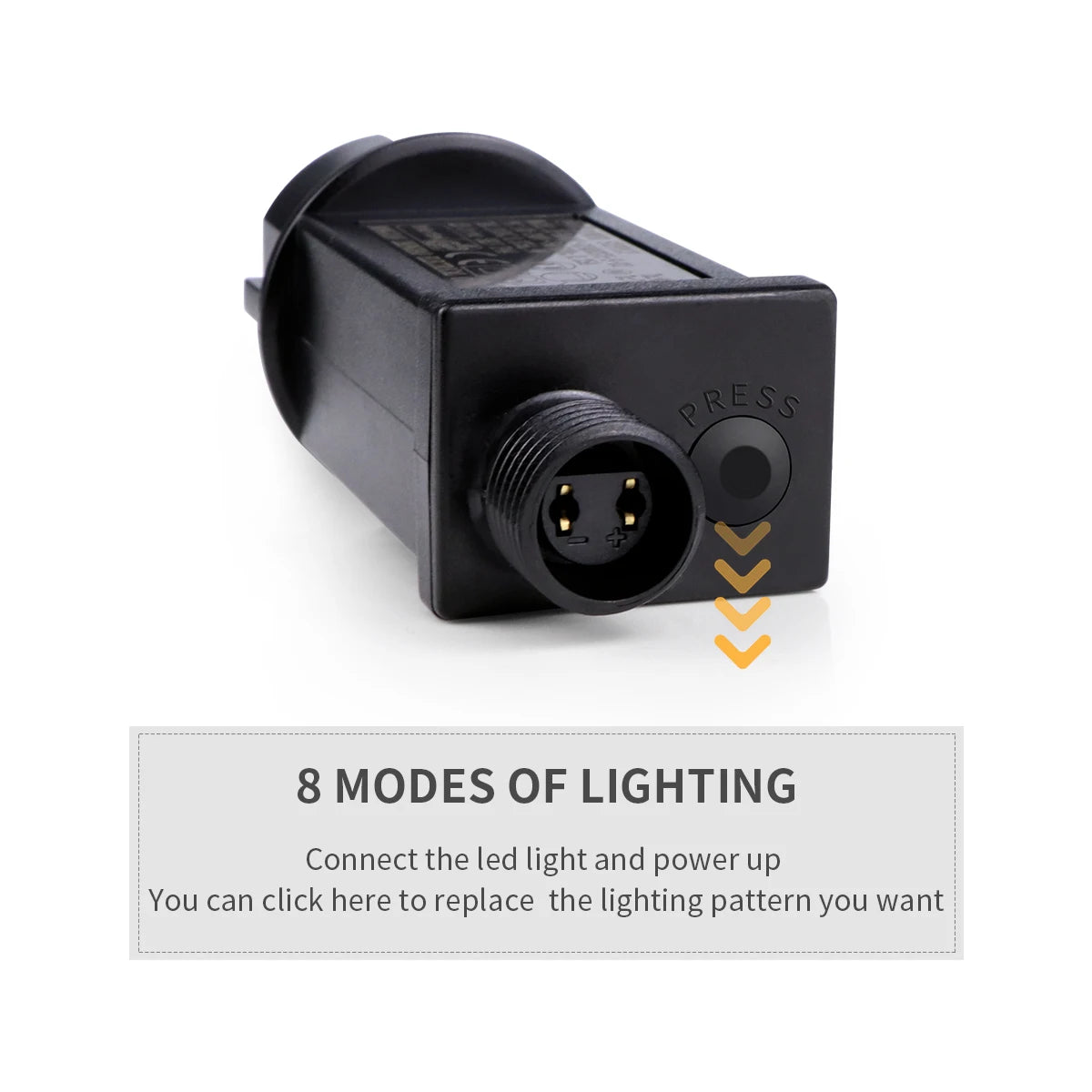 ✨ ES Holiday StarString™ – Ultra-Bright 24V Waterproof LED String Lights (IP65)