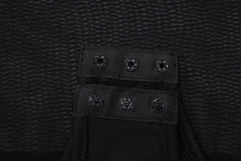 Sexy Mesh Bodysuit Black Y2K Transparent Body Turtleneck Patchwork Red Bodice Coquette Bodys Summer Evening Festival Nightclub