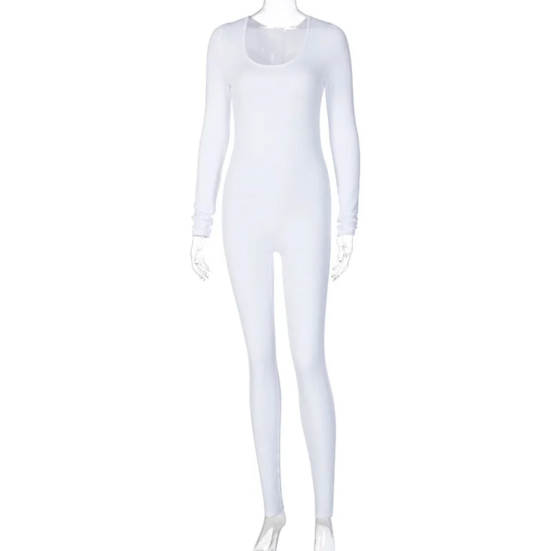 ES LIFESTYLE Knit Slim-Fit Jumpsuit – High Street Autumn Winter | ES Lifestyle