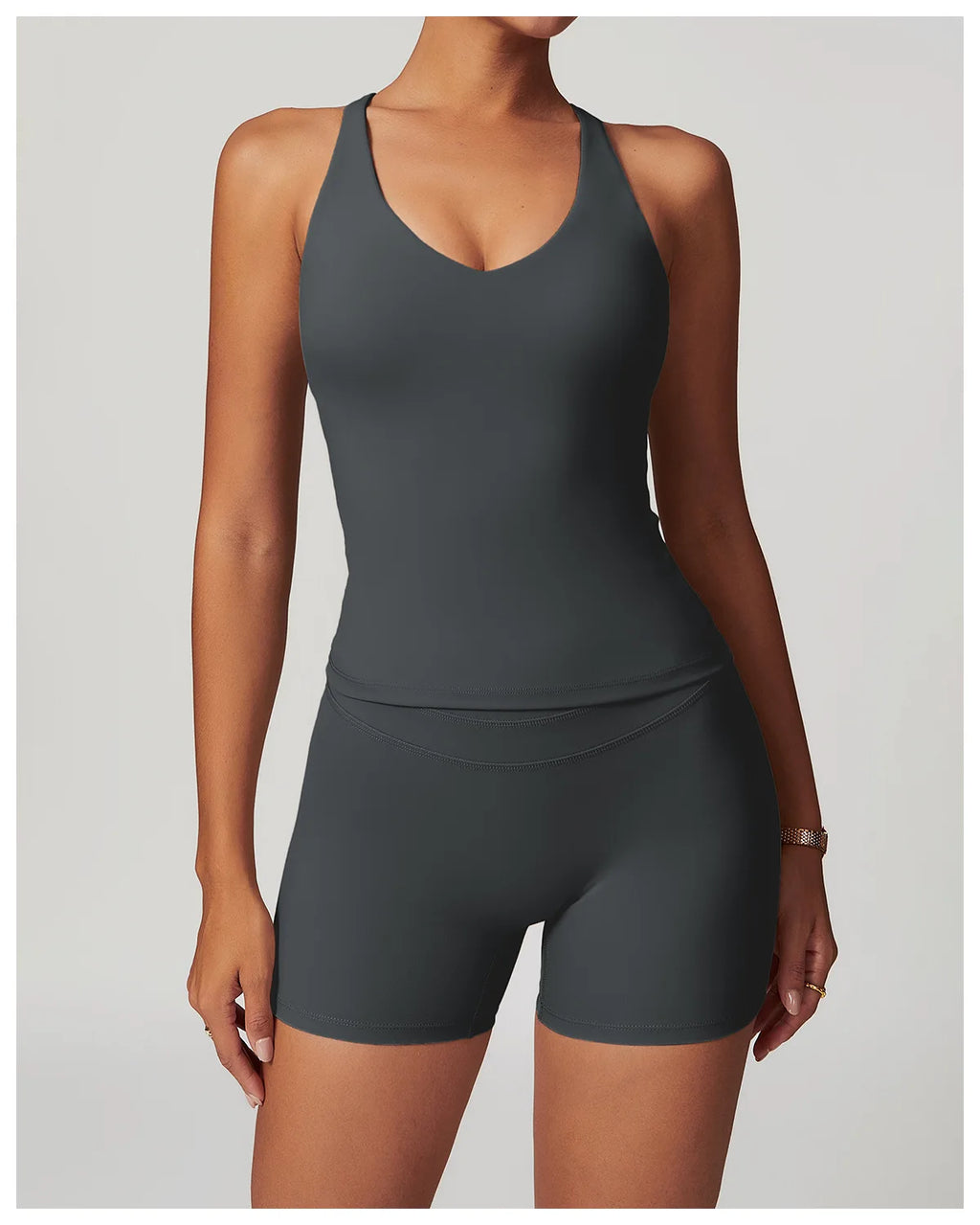 ES LIFESTYLE 2 Pieces Sportswear Women Yoga Set Gym Clothes Sportswear Yoga Suits Fitness Set Tracksuits Sports Bra Gym Leggings