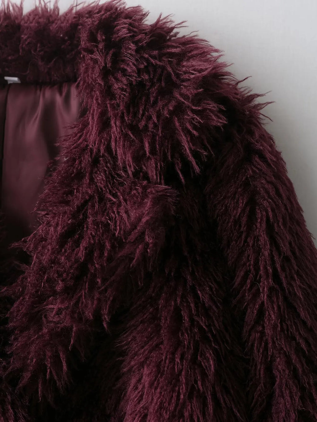 Women Elegant Faux Fur Coat Warm Fluffy Loose Long Sleeve Lapel Jacket Autumn Winter Fashion High Street Lady Outerwear