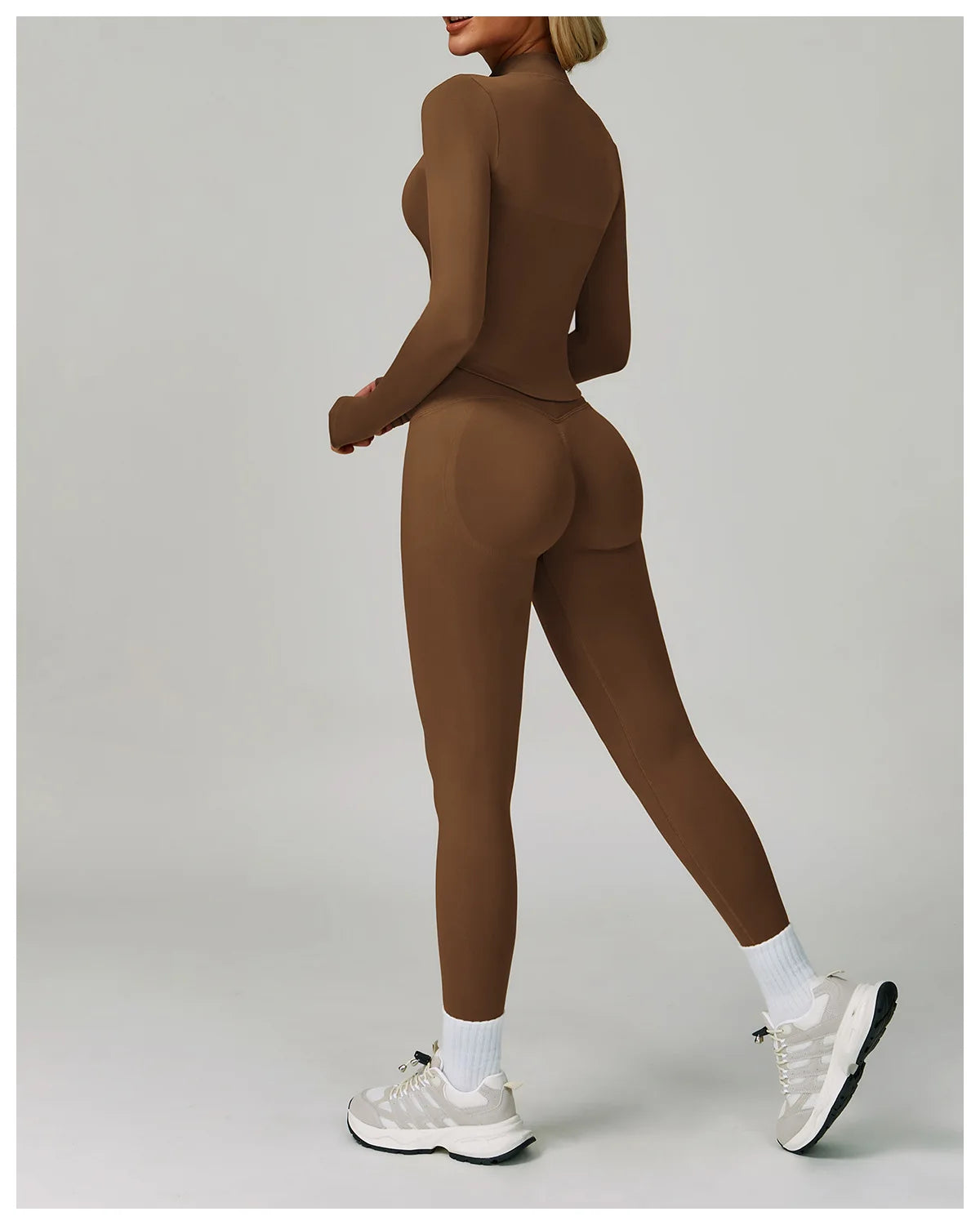 ES LIFESTYLE Seamless Sports Set Women's Fitness 2/3PCS Yoga Suit Sportswear Running Bra Workout Scrunch Butt Leggings Gym Athletic Wear