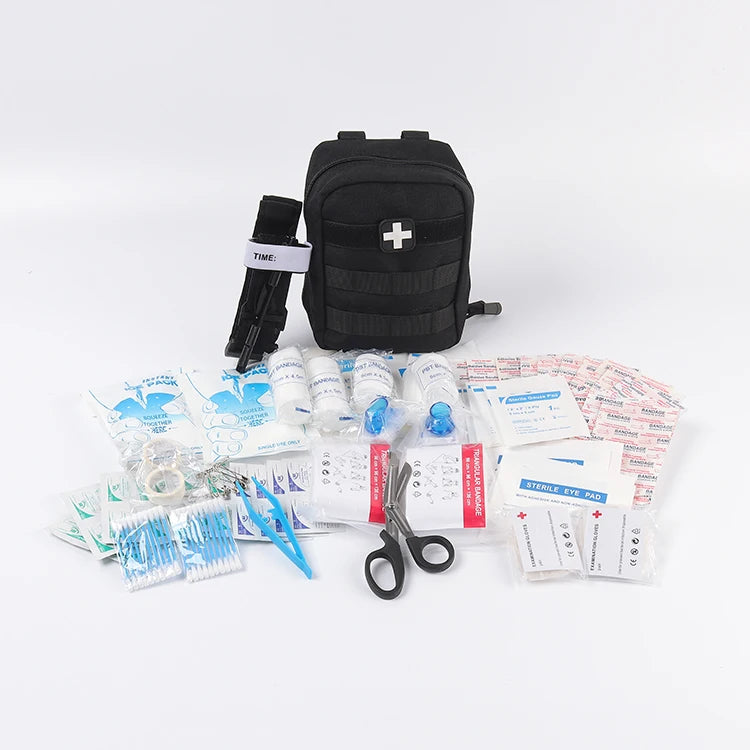 ES Outdoor Camping Survival Backpack First Aid Kit Hiking Travelling Complete backpack for 2 People 72 hours