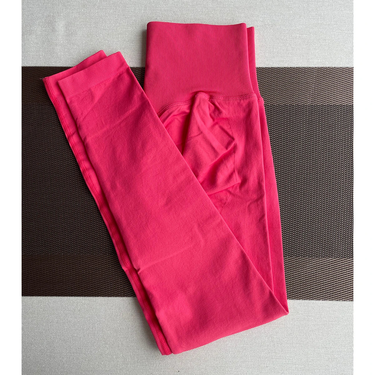 ES LIFESTYLE Women's High Waist Yoga Leggings Seamless High Stretchy Butt Lifting Breathable Sports Pants for Women Gym Leggings