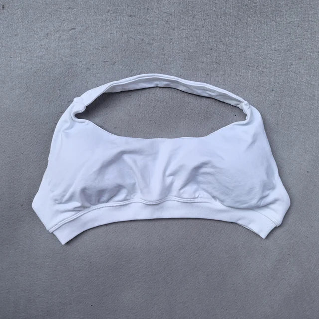 ES LIFESTYLE Shorts Set 2 Pieces Seamless Yoga Set Workout Tracksuit Women Halter Sport Bra And Low Waist Scrunch Bum Gym Shorts Suits