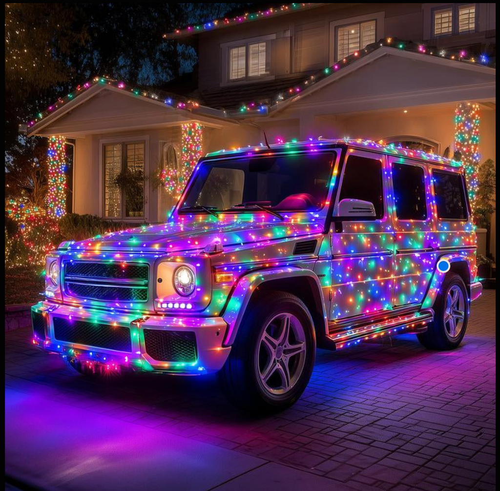 ✨ ES Holiday StarString™ – Ultra-Bright 24V Waterproof LED String Lights (IP65)