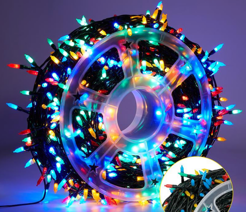 ✨ ES Holiday StarString™ – Ultra-Bright 24V Waterproof LED String Lights (IP65)