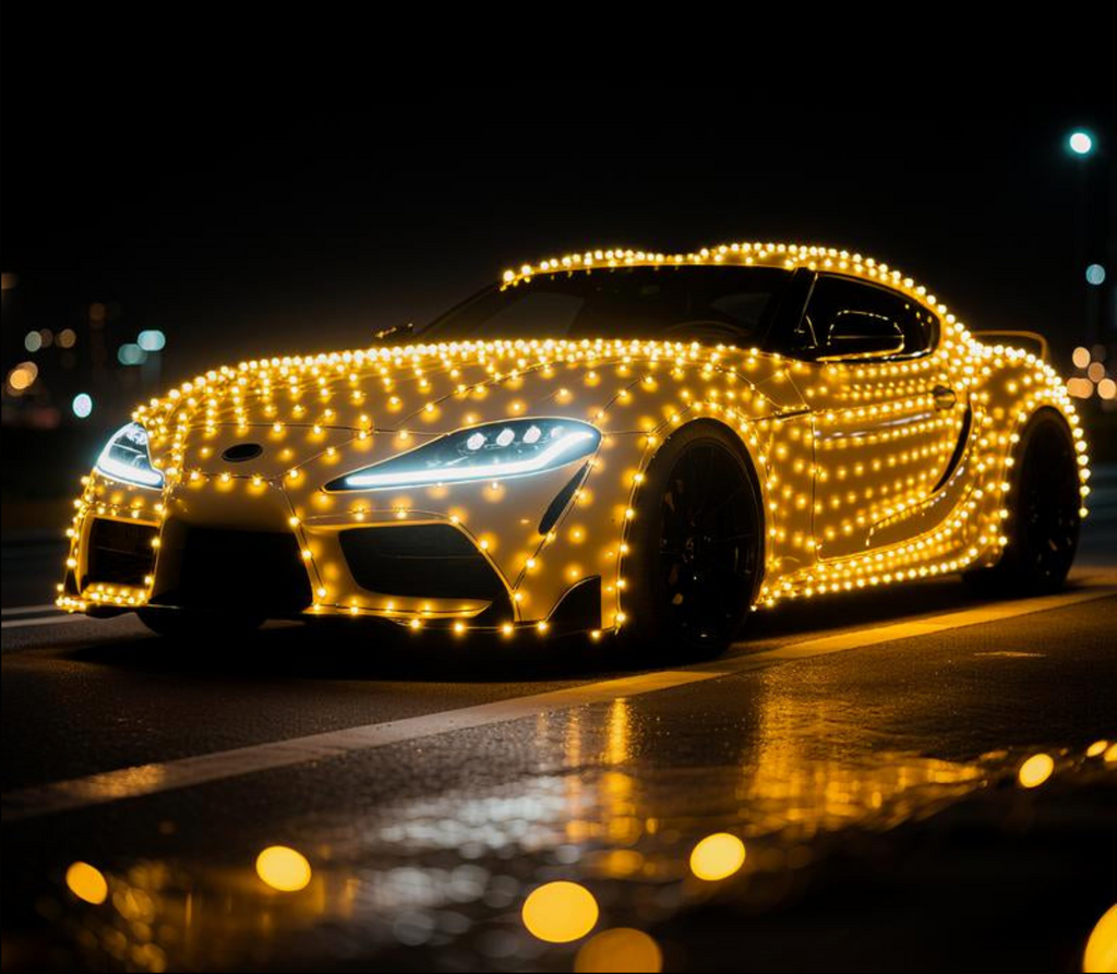 ✨ ES Holiday StarString™ – Ultra-Bright 24V Waterproof LED String Lights (IP65)