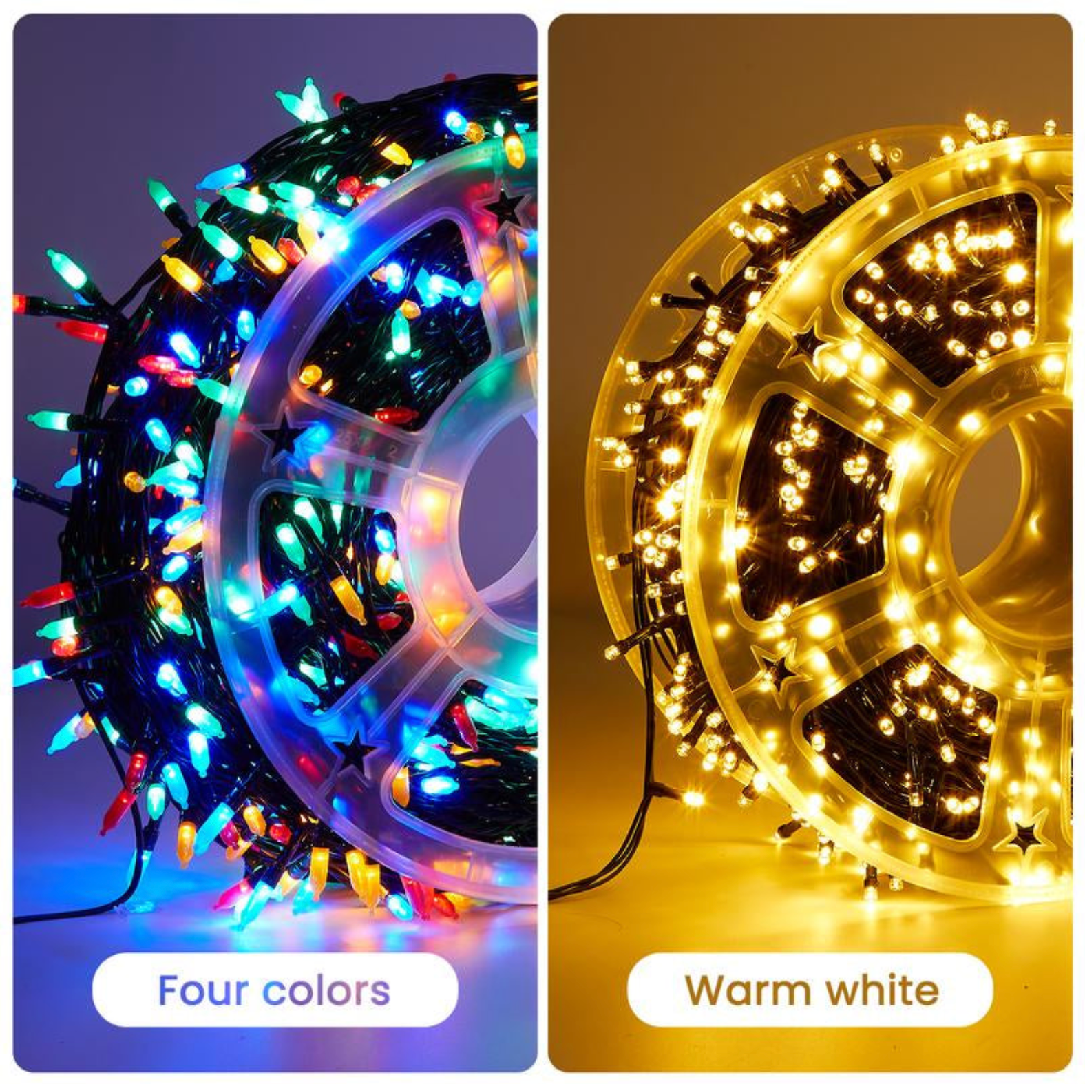 ✨ ES Holiday StarString™ – Ultra-Bright 24V Waterproof LED String Lights (IP65)