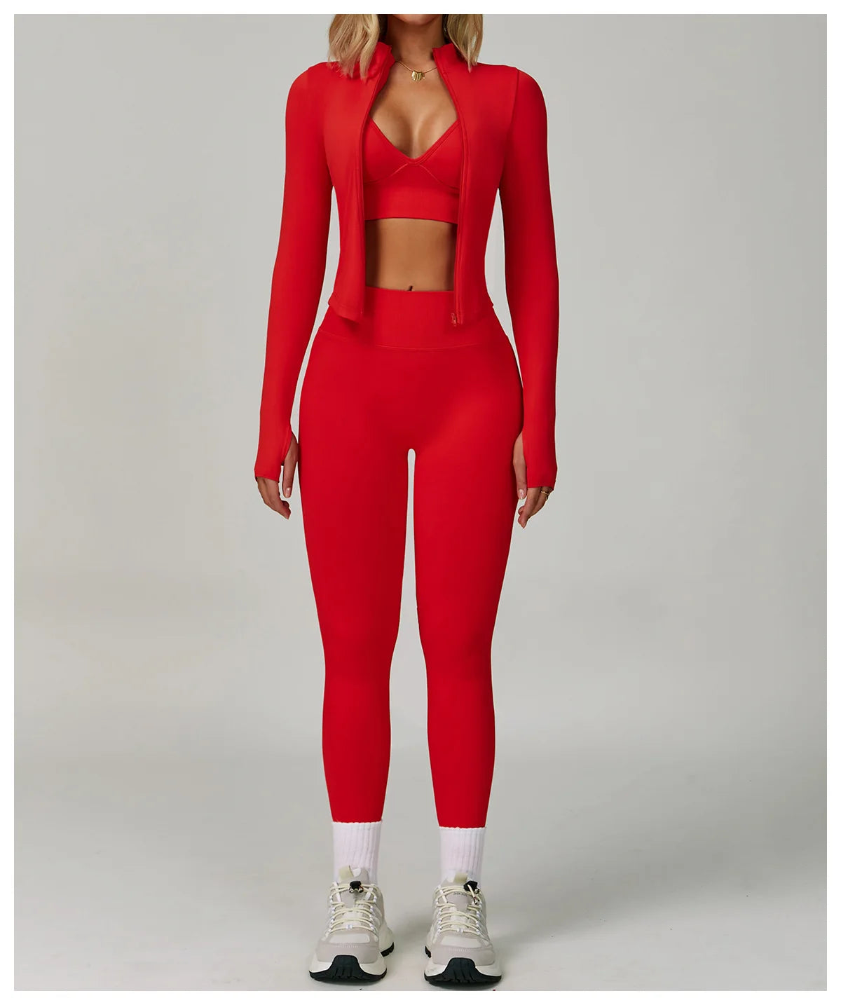 ES LIFESTYLE Seamless Sports Set Women's Fitness 2/3PCS Yoga Suit Sportswear Running Bra Workout Scrunch Butt Leggings Gym Athletic Wear