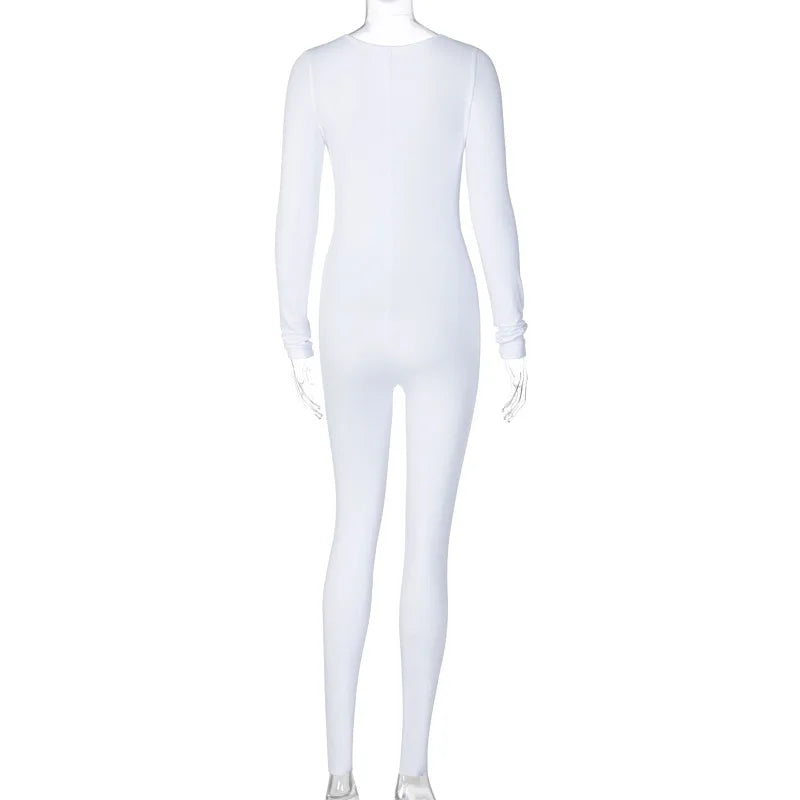 ES LIFESTYLE Knit Slim-Fit Jumpsuit – High Street Autumn Winter | ES Lifestyle