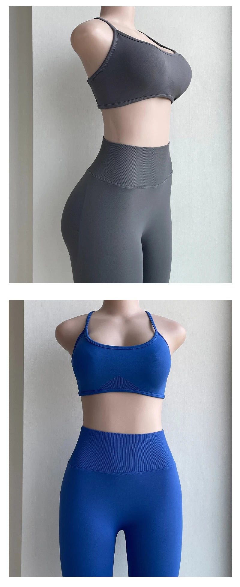 ES LIFESTYLE Women's High Waist Yoga Leggings Seamless High Stretchy Butt Lifting Breathable Sports Pants for Women Gym Leggings