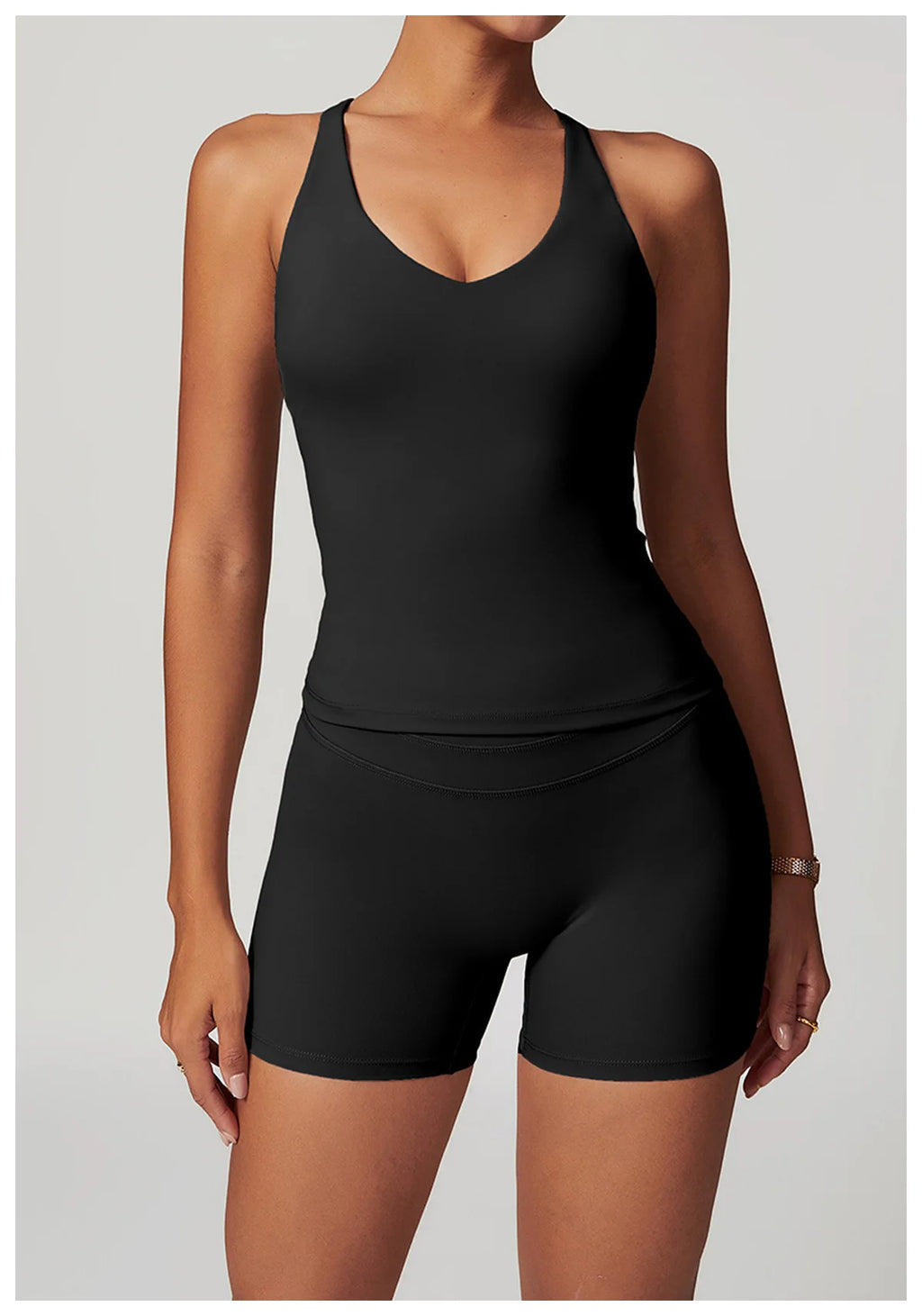 ES LIFESTYLE 2 Pieces Sportswear Women Yoga Set Gym Clothes Sportswear Yoga Suits Fitness Set Tracksuits Sports Bra Gym Leggings