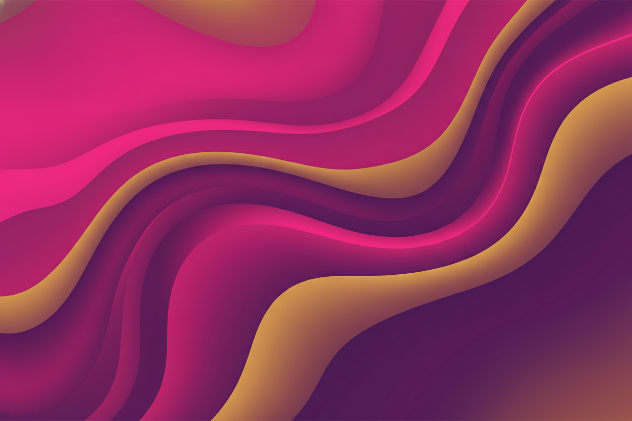 generate background picture with colors flowing from bright pink to purple into gold