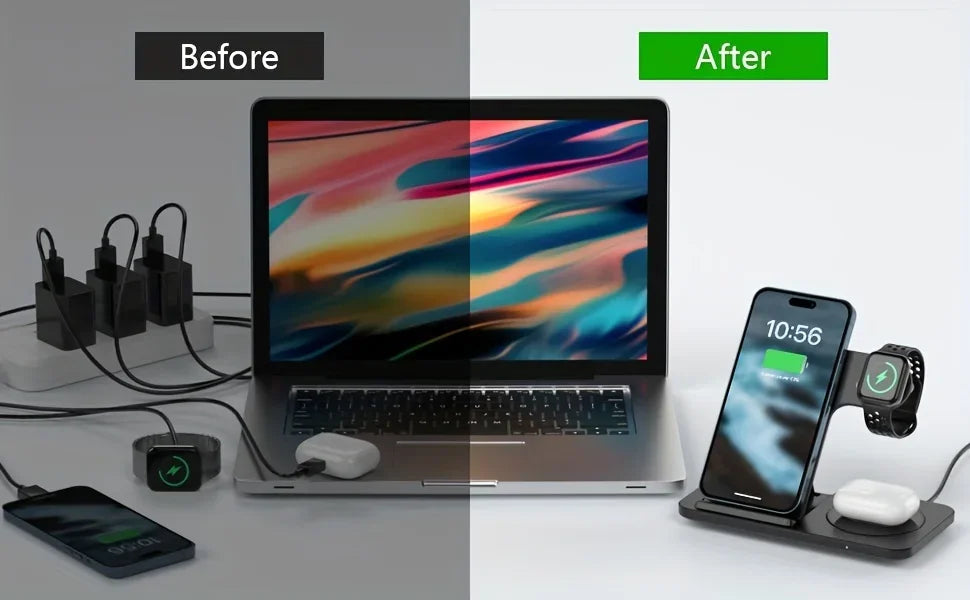 FoldAway 3-in-1 Charger