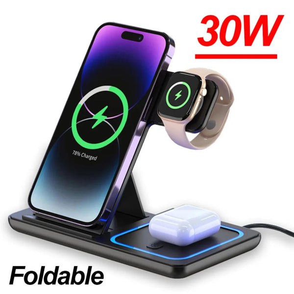 FoldAway 3-in-1 Charger