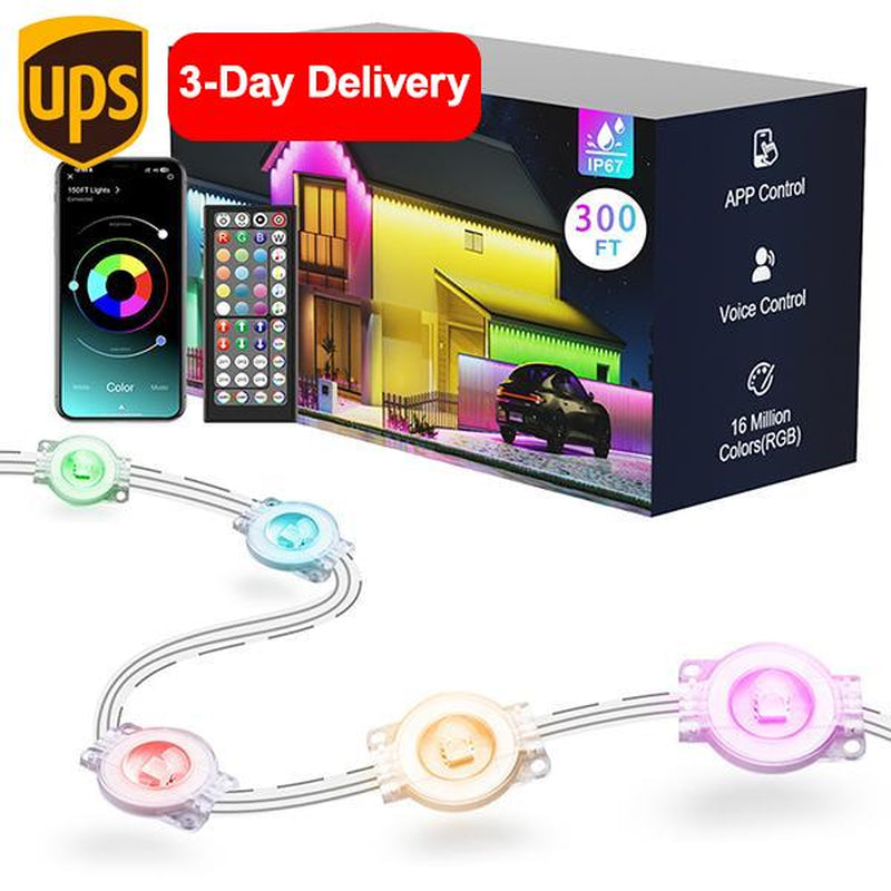 GlowEdge Pro Outdoor Light Strip