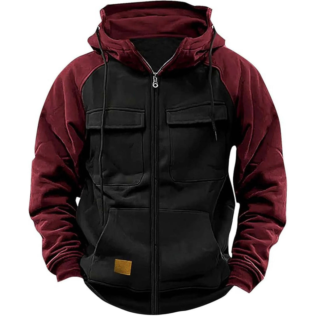 Rugged Thermal Zip Hoodie Outdoor