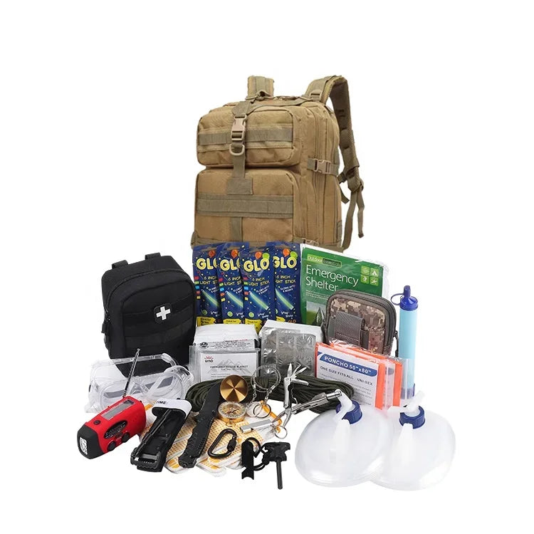 TrailReady Pro Outdoor Survival Backpack