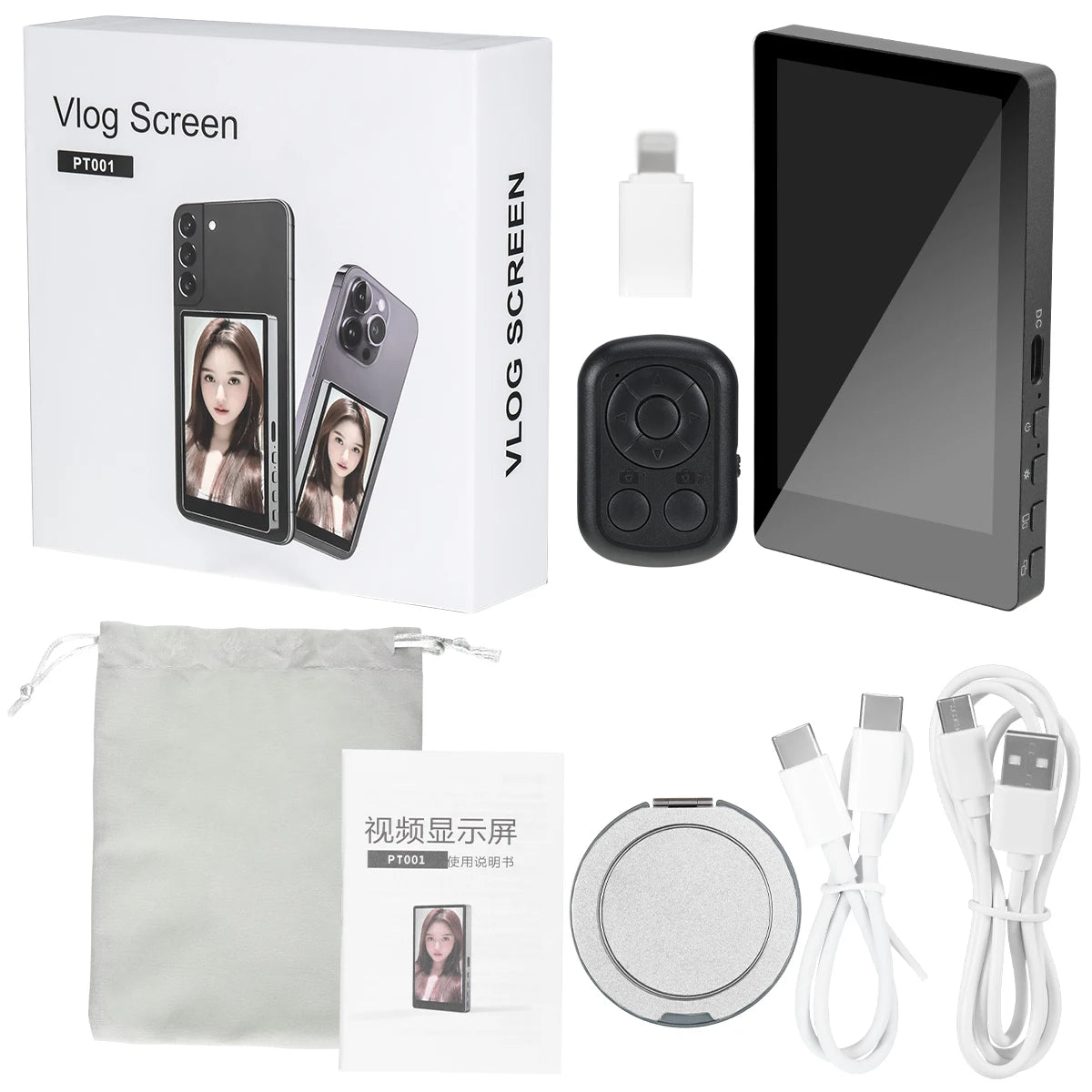 MagMount Vlog Rear Camera Screen