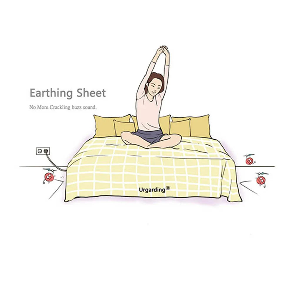 Grounded Sleep Fitted Bed Sheet