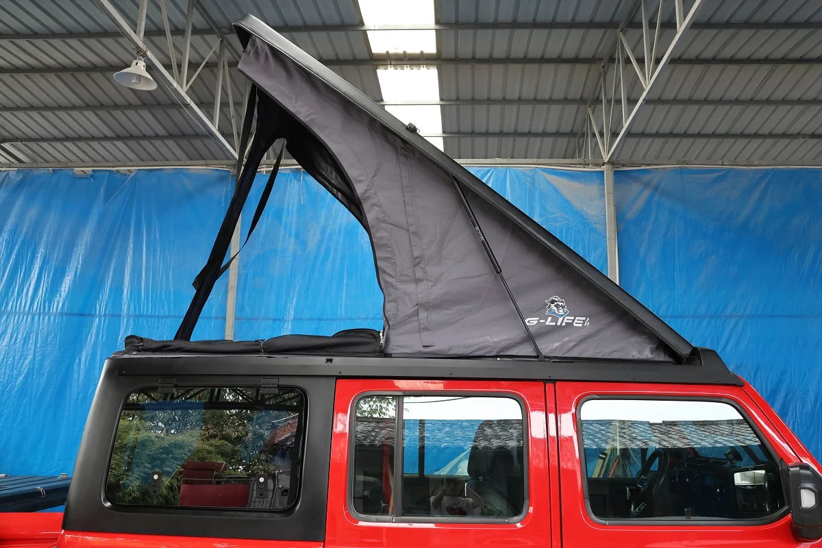 Rooftop Tent Hardtop Swap